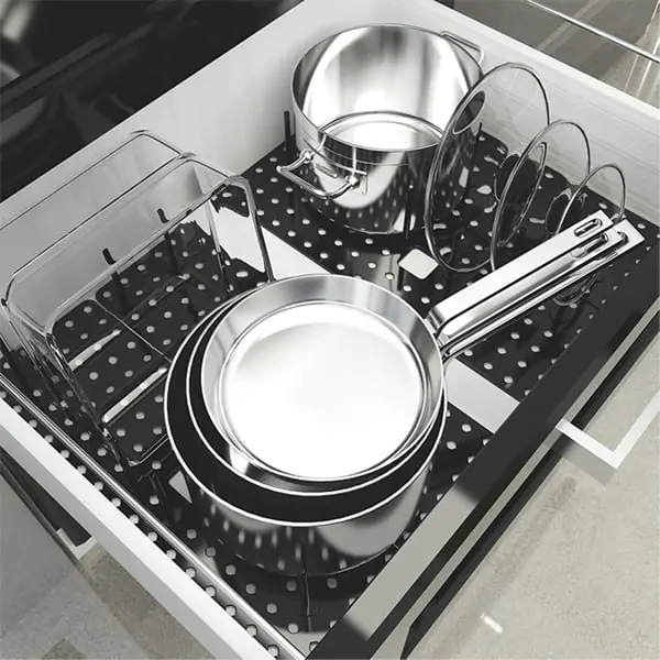 KitchenOrganizator, praktično držalo za kuhinjsko posodo in pokrove - Image 3