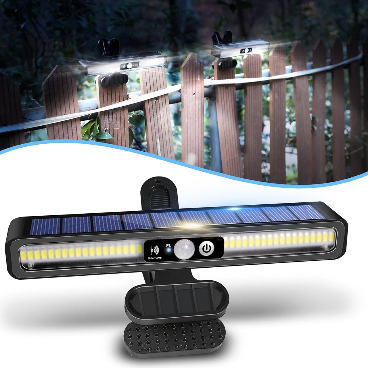 LampClip, zunanja solarna svetilka s senzorjem gibanja - Image 9