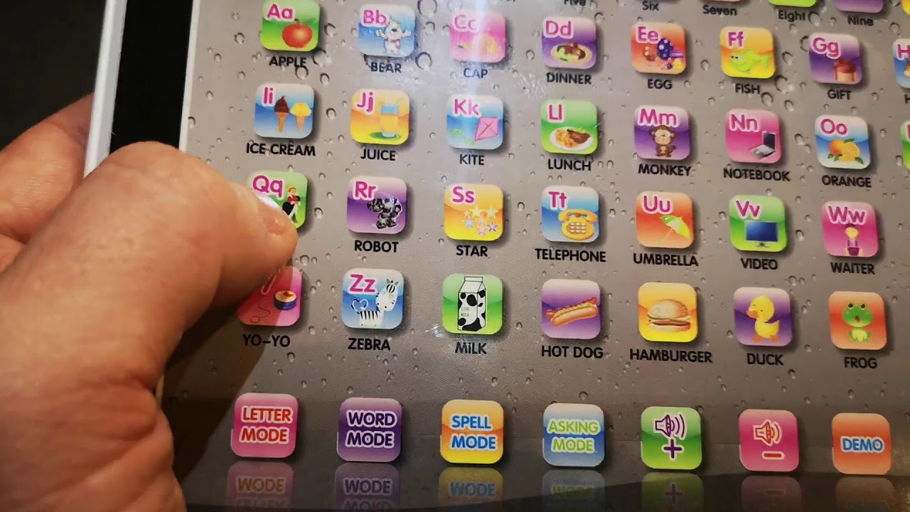 LearningTablet, interaktivna igrača za učenje številk, črk in besed v angleščini - Image 4