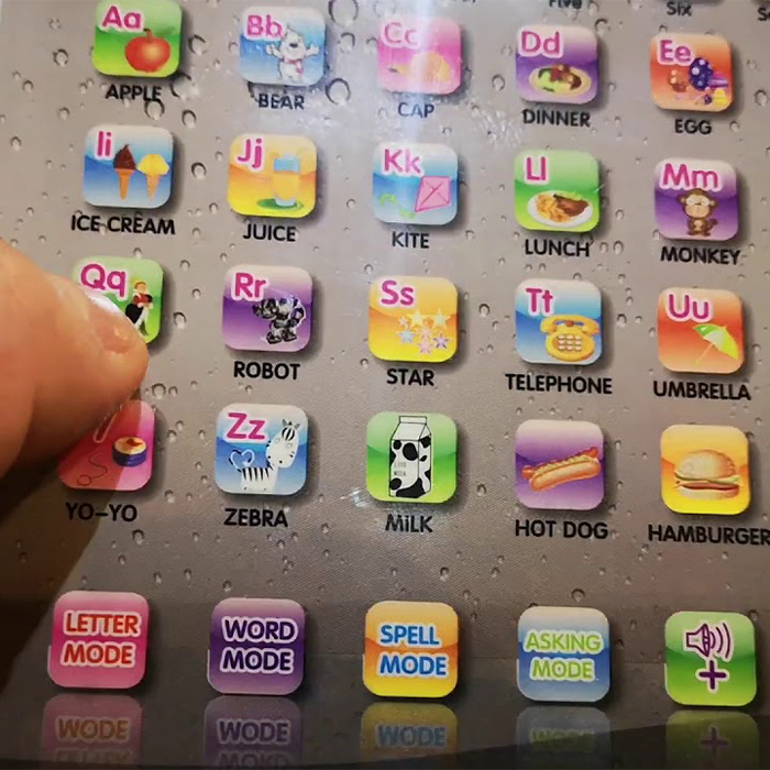 LearningTablet, interaktivna igrača za učenje številk, črk in besed v angleščini - Image 9