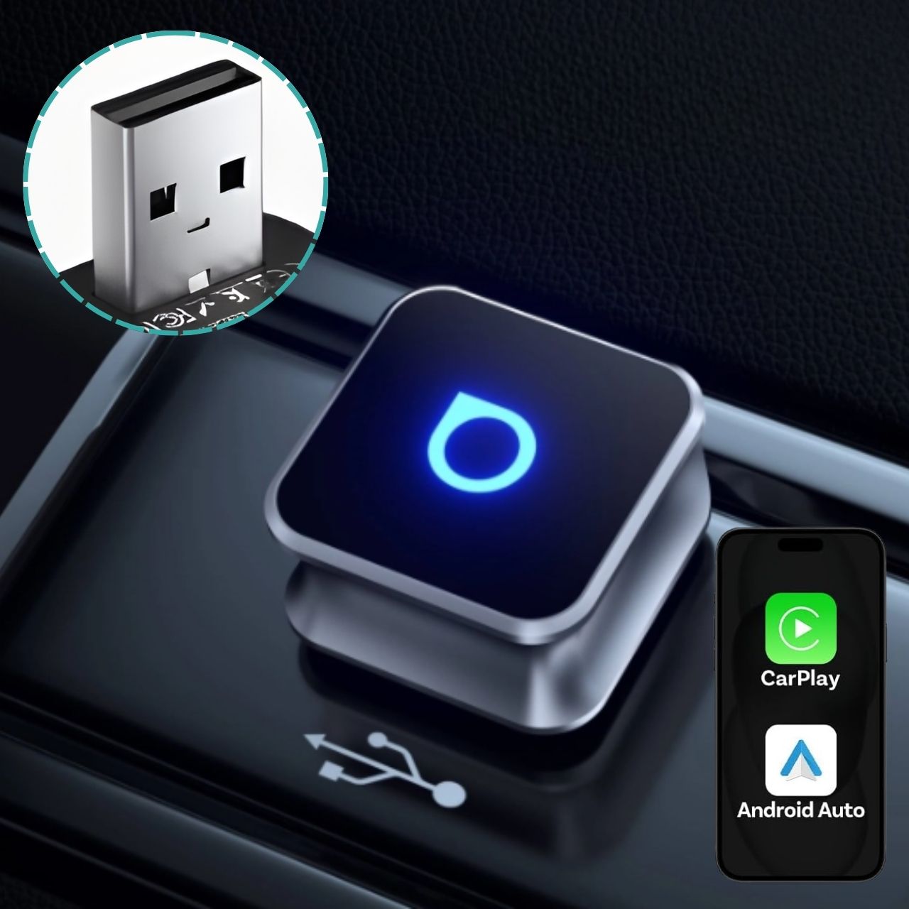 LinkCar, brezžični vmesnik za CarPlay in Android Auto - Image 4