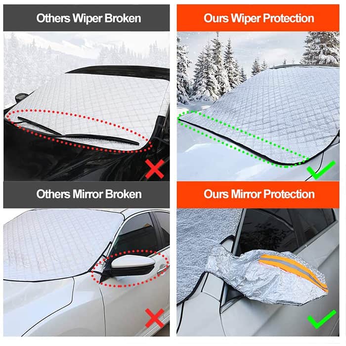 MagneticCarCover, zaščitna prevleka za vetrobransko steklo z vgrajenimi magneti - Image 7