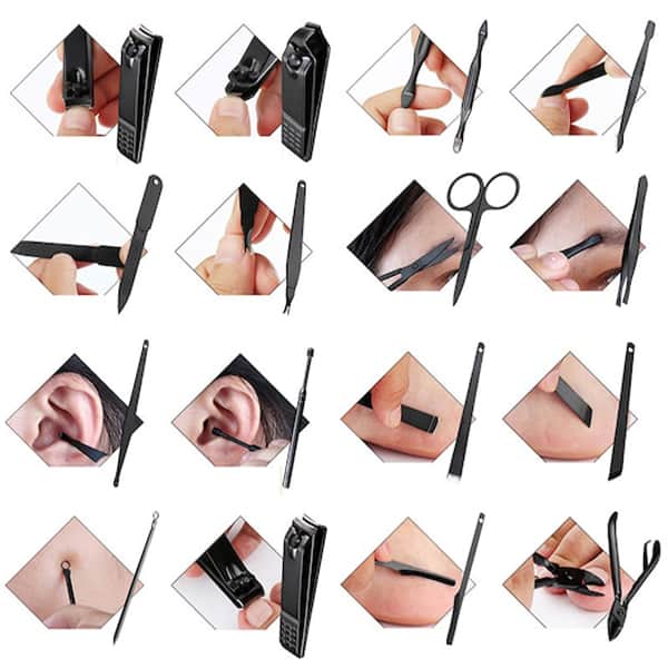 ManiStar, 16-delni profesionalni komplet za manikuro rok, nog in nego obraza - Image 4