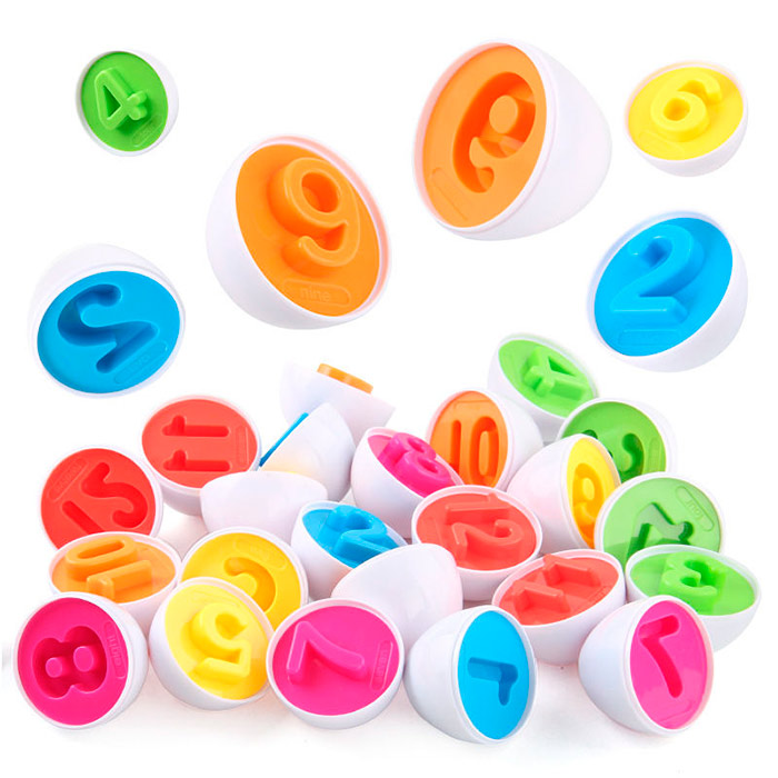 MatchingEggs, didaktična igrača – set s škatlo in 12 jajci - Image 7