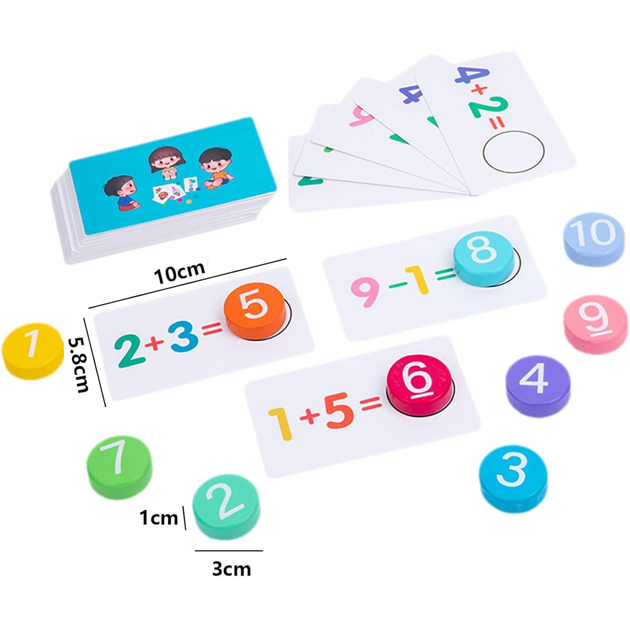 MathCards, poučna igra za učenje seštevanja in odštevanja - Image 6