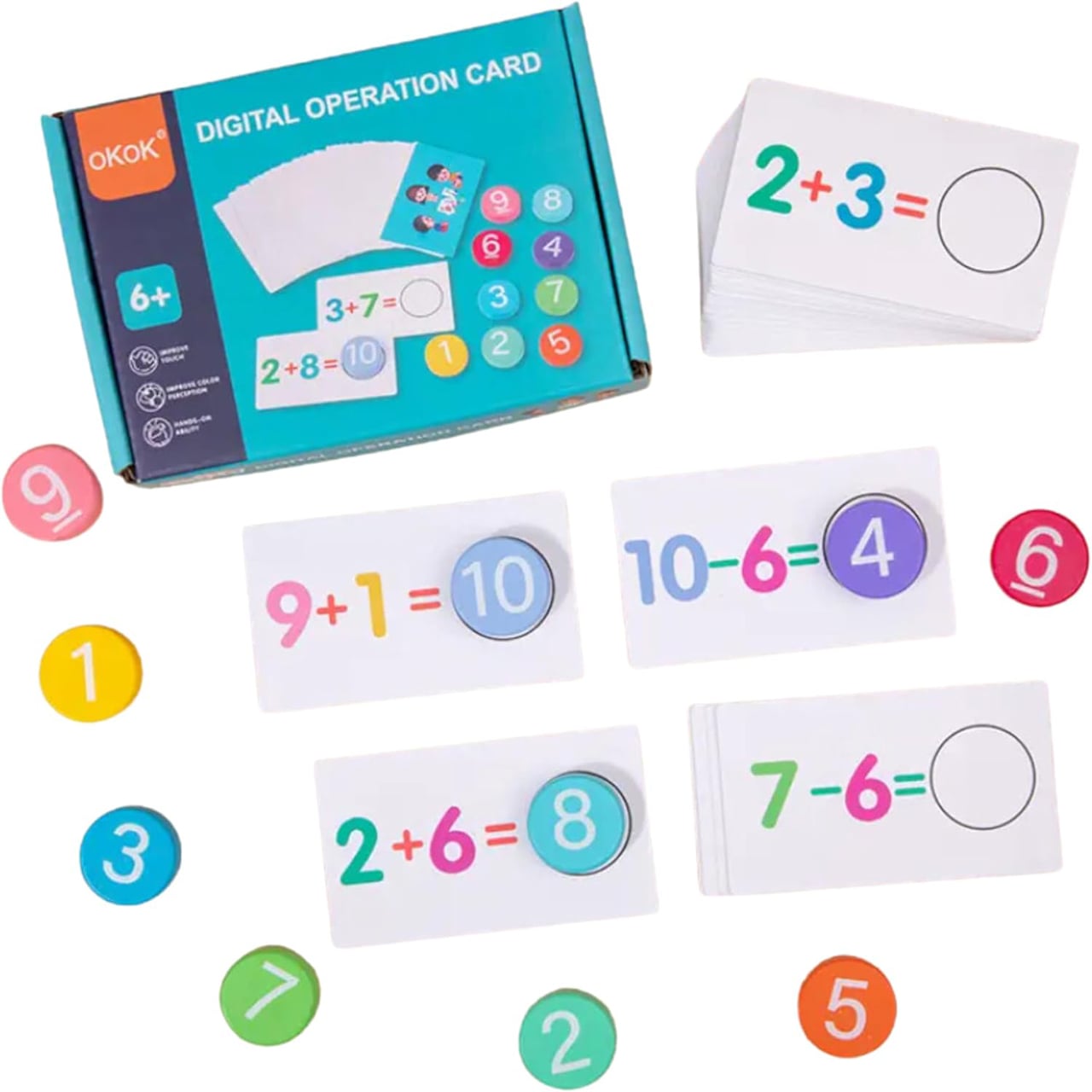MathCards, poučna igra za učenje seštevanja in odštevanja - Image 8