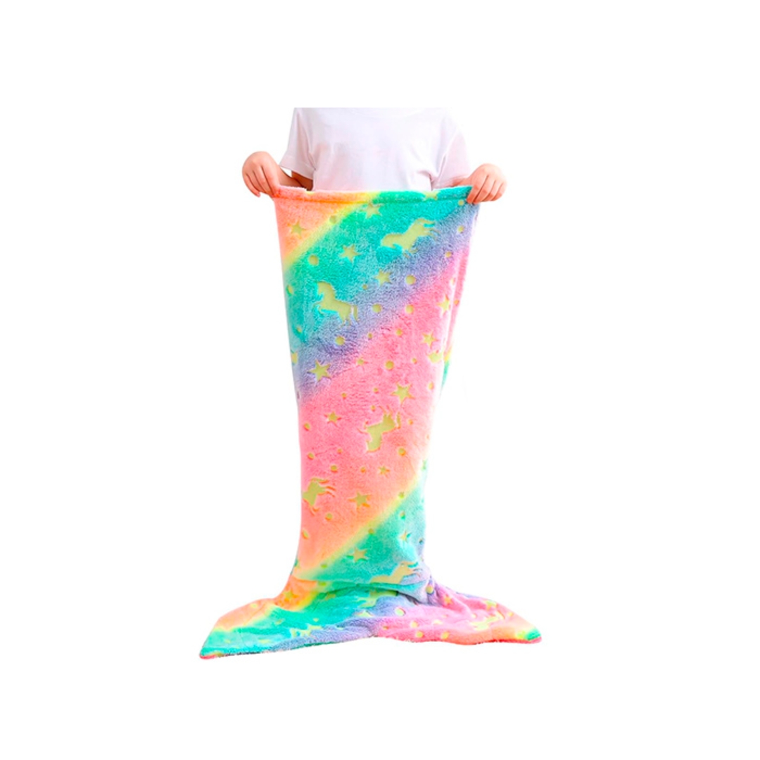 MermaidBlanket, otroška odeja v obliki repa morske deklice - Image 4