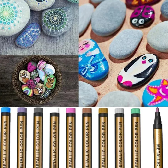 MetallicColorPen, 10-delni set markerjev za ustvarjanje - Image 6
