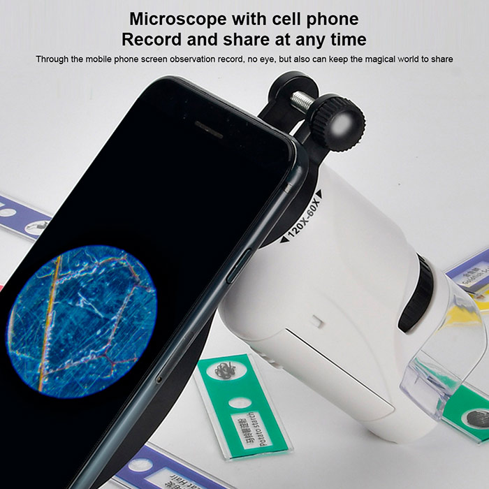 MicroscopeKit, prenosni otroški mikroskop - Image 3