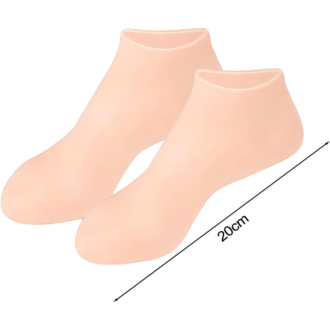MoistMask, vlažilne silikonske nogavice za nego stopal - Image 4