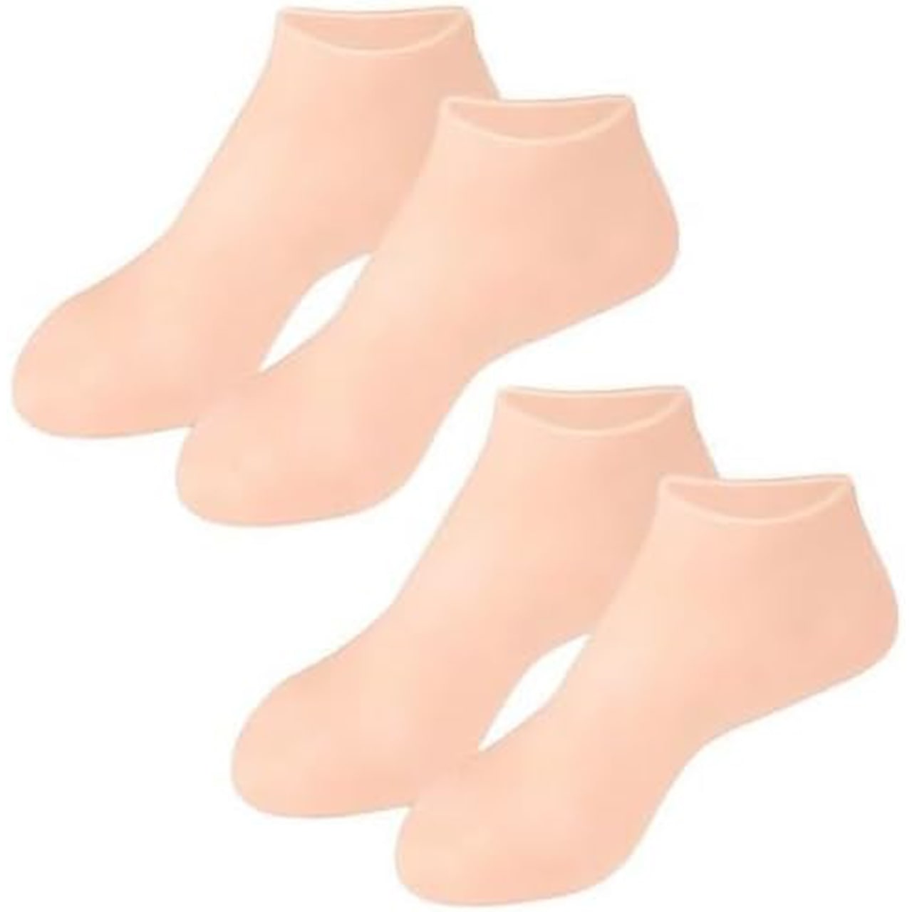MoistMask, vlažilne silikonske nogavice za nego stopal - Image 5