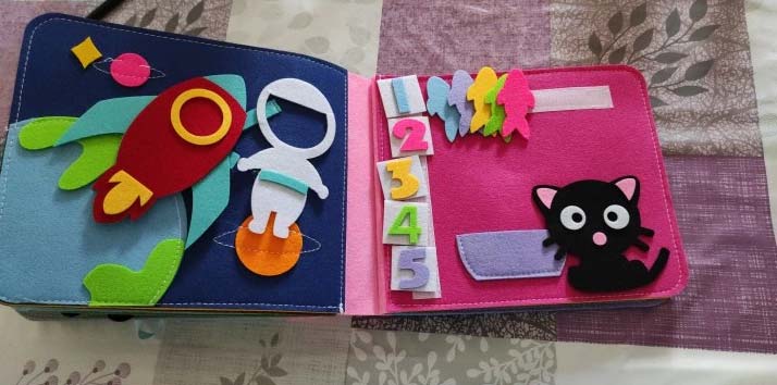 MontessoriBook, tiha knjiga z različnimi aktivnostmi - Image 4
