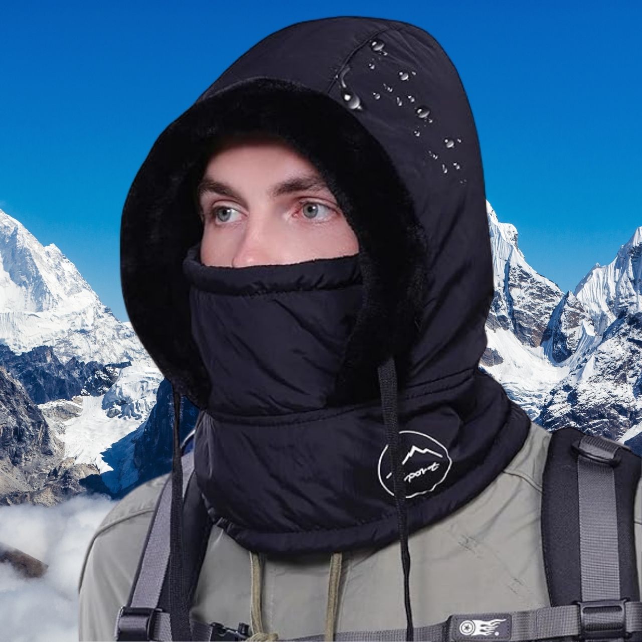 MuffHat, zimska kapa s šalom in masko - Image 3