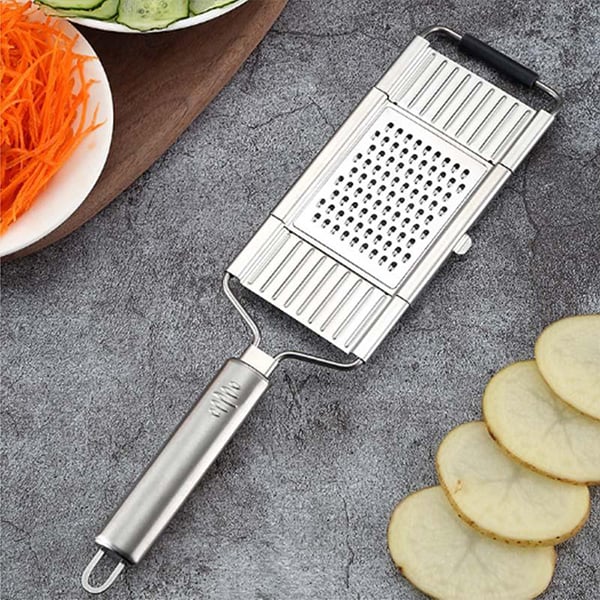 MultiSlicer, večnamenski rezalnik zelenjave z ergonomskim držalom in 3 različnimi rezili - Image 4