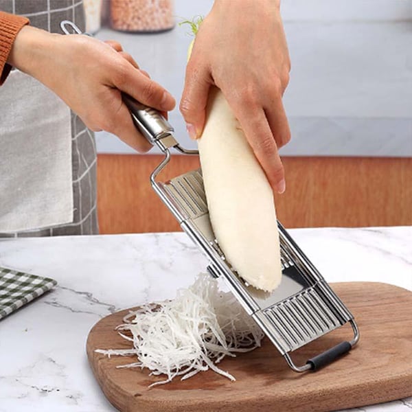 MultiSlicer, večnamenski rezalnik zelenjave z ergonomskim držalom in 3 različnimi rezili - Image 8