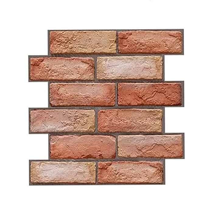 NewYorkWall, tridimenzionalne stenske nalepke z efektom oranžne opeke(10 kos.) - Image 2