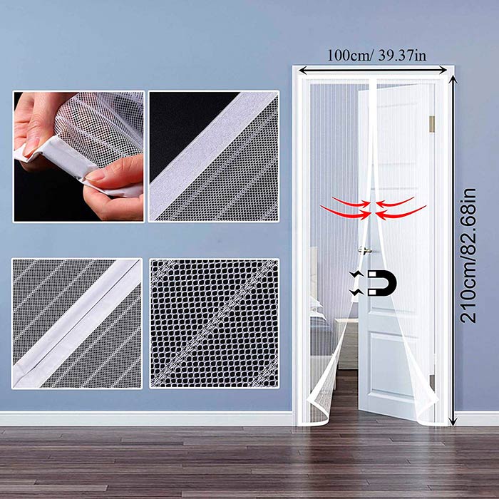 NoInsectCurtain, magnetna mreža proti komarjem - Image 2