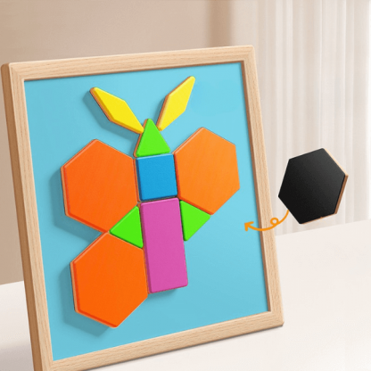 PUZZGEO, Magnetni leseni puzzle set (225 kosov) - Image 3
