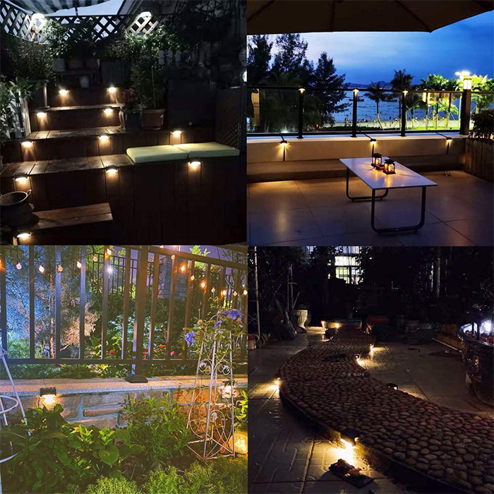 PatioLights, vodoodporne LED solarne vrtne luči (4 kos.) - Image 2