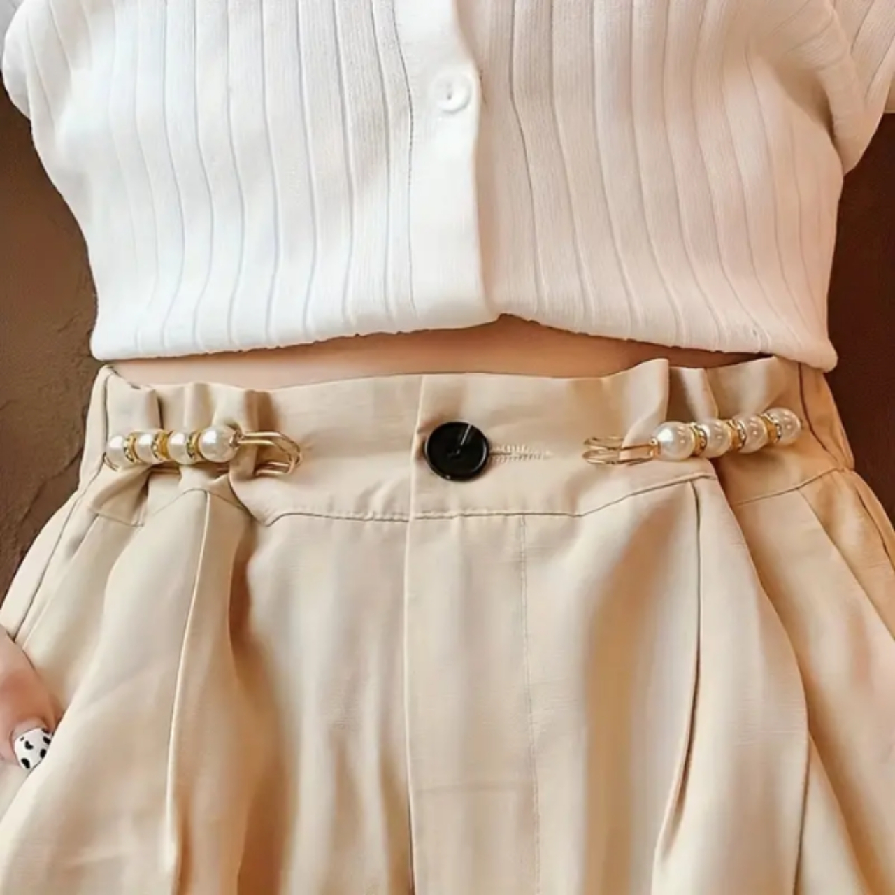 Pearls, elegantne pasne zaponke (12 kosov) - Image 7