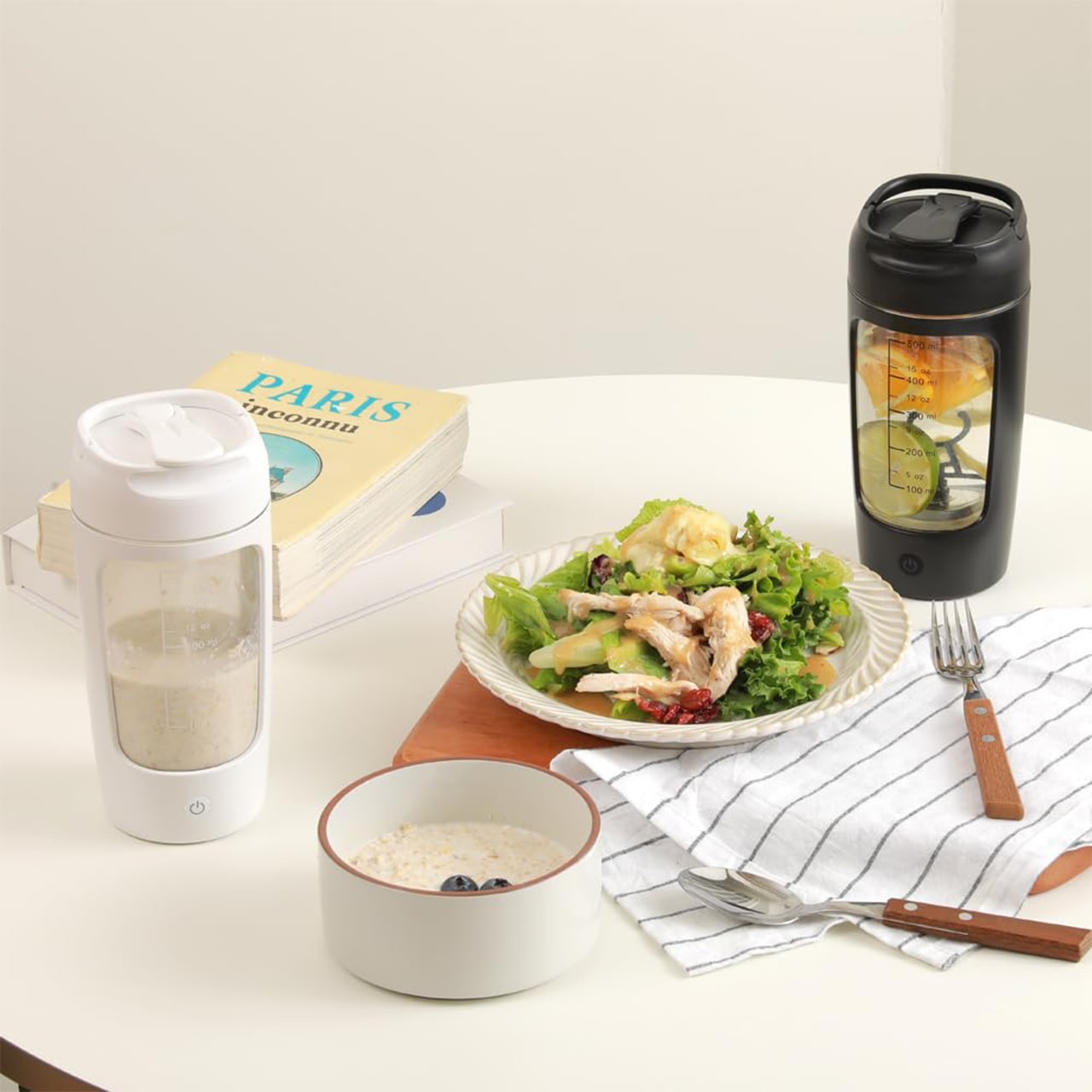 ProteinShaker, električni shaker s posodico, ki je hkrati tudi steklenička - Image 7