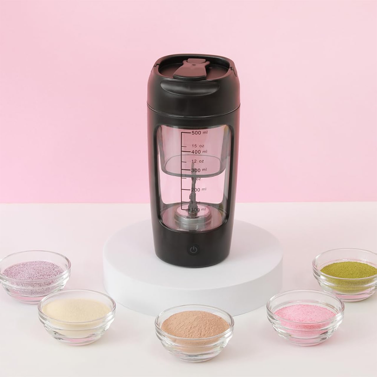 ProteinShaker, električni shaker s posodico, ki je hkrati tudi steklenička - Image 9