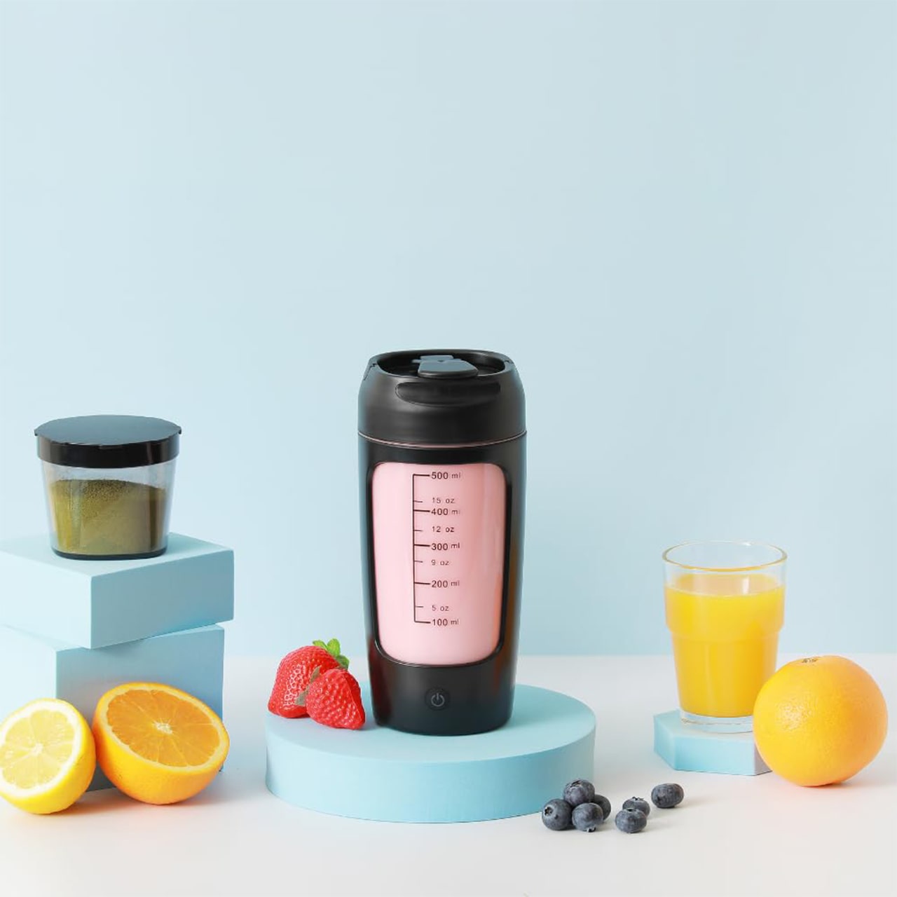 ProteinShaker, električni shaker s posodico, ki je hkrati tudi steklenička - Image 10