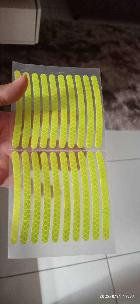 ReflectiveStripes, samolepilne odsevne nalepke za platišča (40 kosov) - Image 10