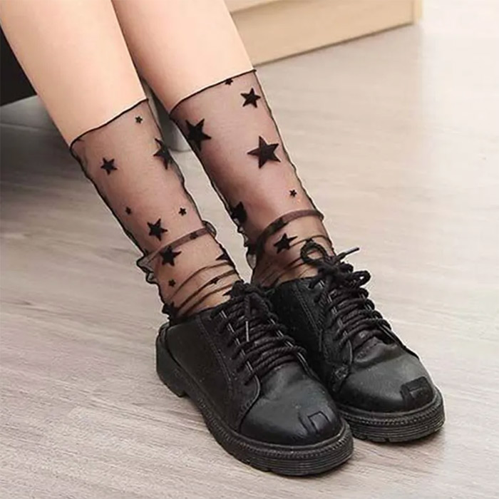 RetroMeshSocks, 5 parov toplih modnih nogavic - Image 5