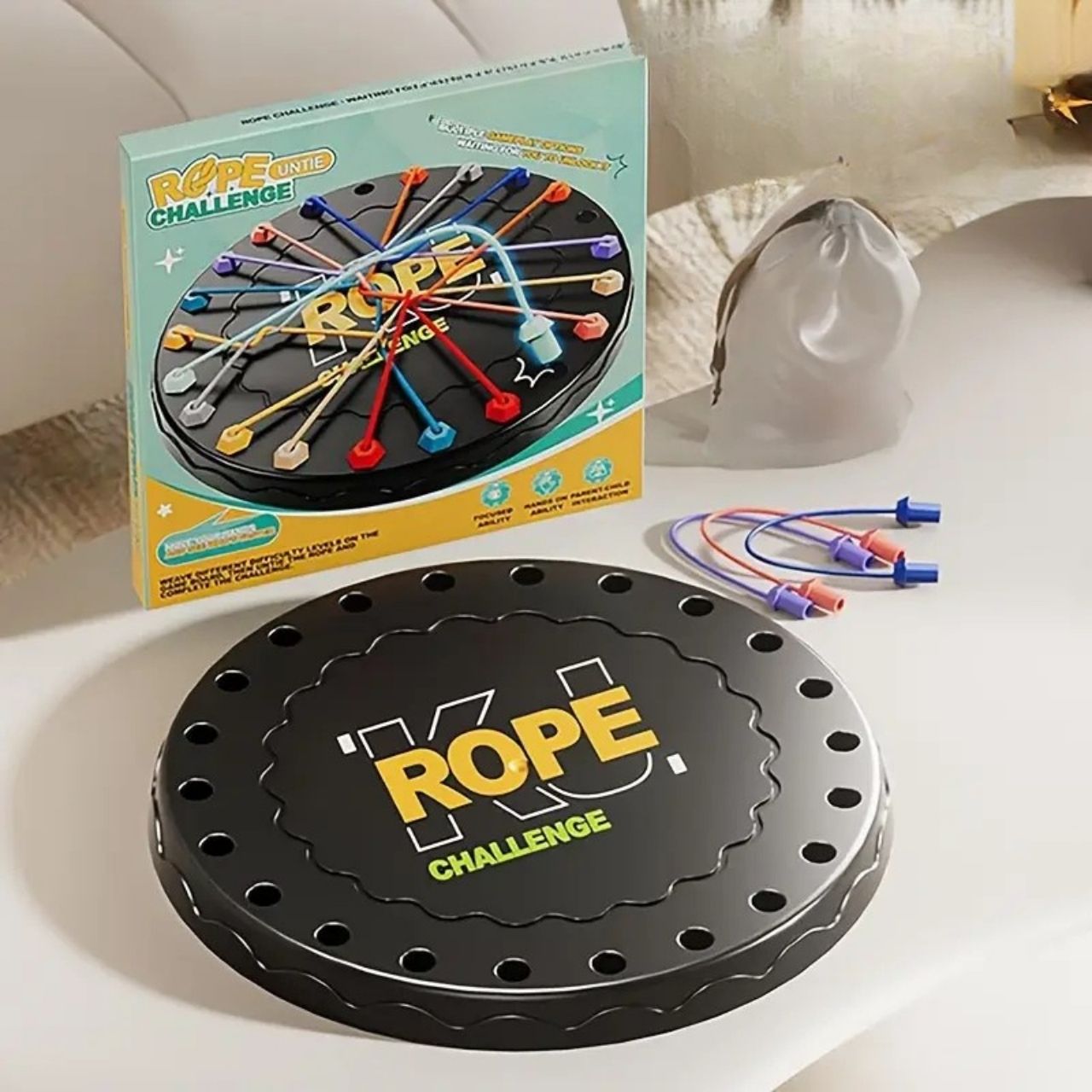 RopeGame, miselna igra z vrvicami za otroke in starše - Image 5