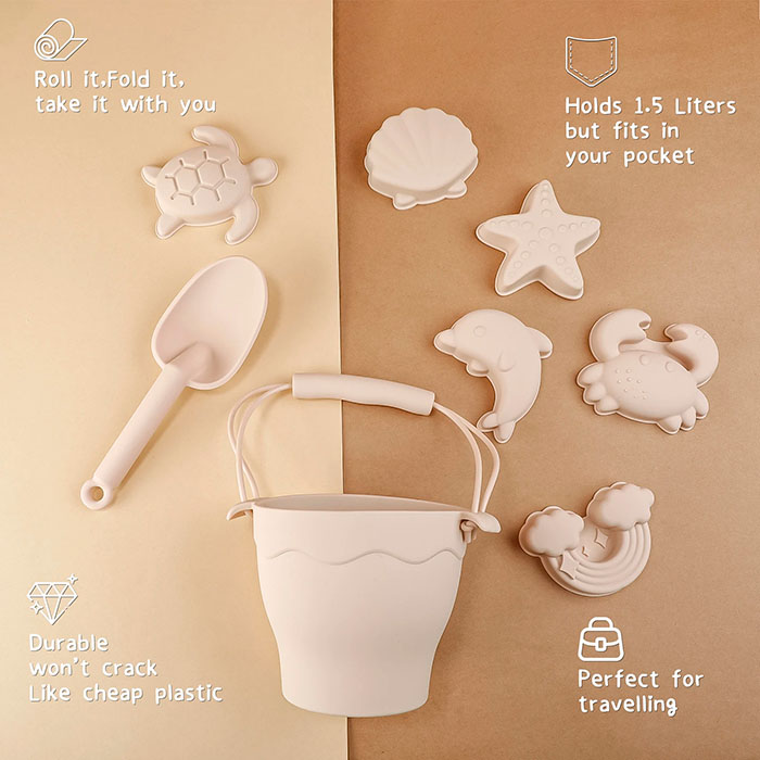 SandBucket, 8-delni otroški set igrač za peskovnik - Image 2