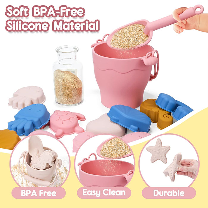 SandBucket, 8-delni otroški set igrač za peskovnik - Image 3