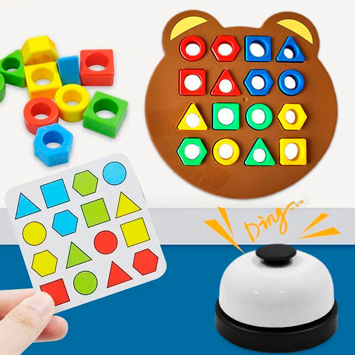 ShapeMatchingGame, otroška namizna igra, pri kateri otrok spoznava like in barve - Image 8