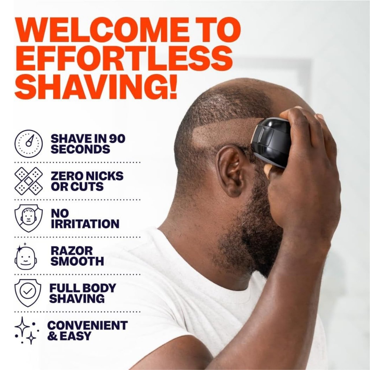 ShaveBuddy, brezžični moški brivnik - Image 3
