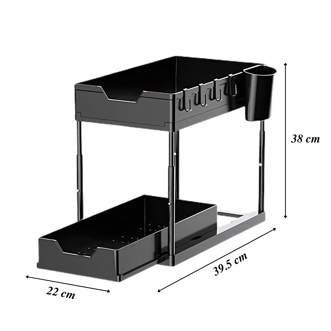 Shelfy, dvostopenjski regal za organizacijo - Image 5