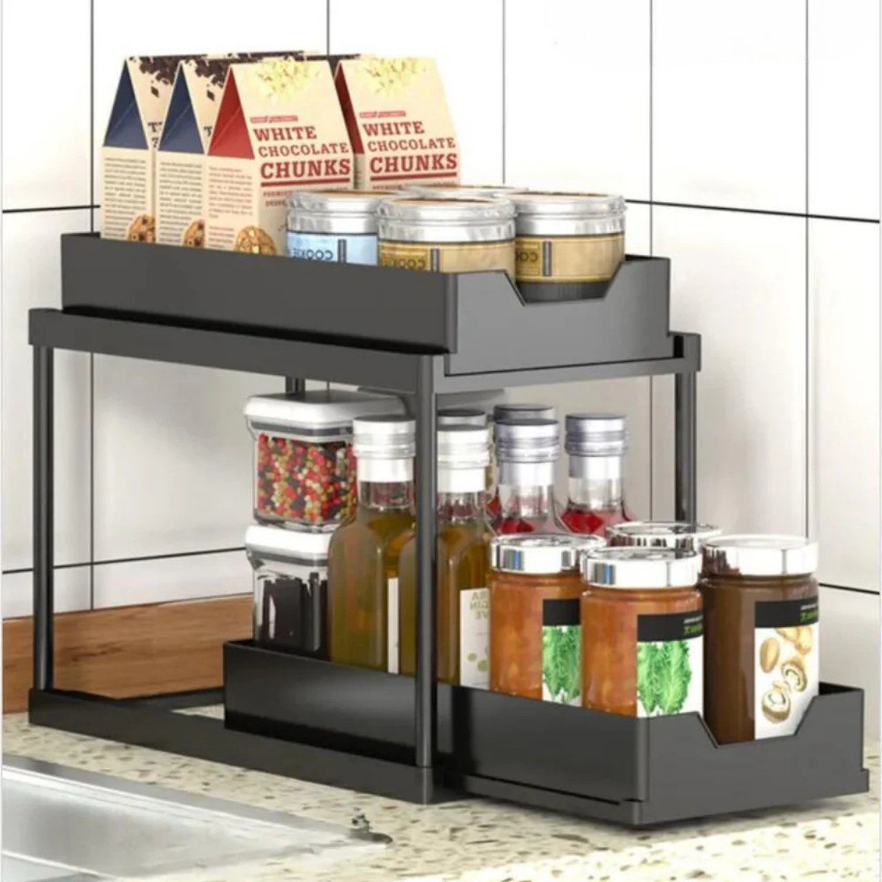 Shelfy, dvostopenjski regal za organizacijo - Image 7