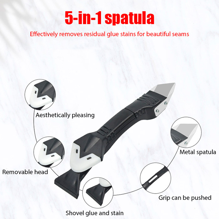 SiliconRemover, 5v1 pripomoček za nanašanje, glajenje in odstranjevanje silikona - Image 11