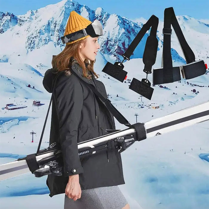SkiBundle, trak za prenašanje smuči + univerzalne dereze GRATIS - Image 5