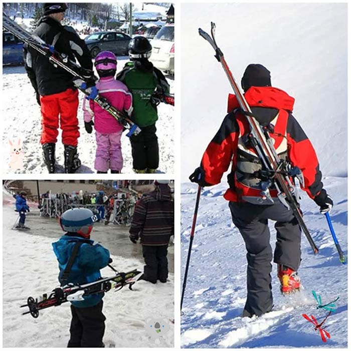 SkiBundle, trak za prenašanje smuči + univerzalne dereze GRATIS - Image 8