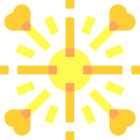 SnowFlake, praznični namizni tekač - Image 8