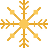 SnowFlake, praznični namizni tekač - Image 9