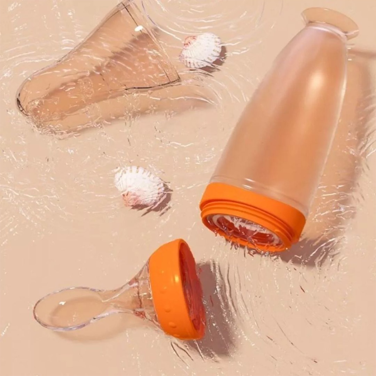 SoftSpoon, silikonska steklenička z žličko - Image 8