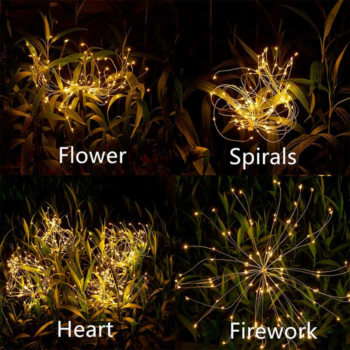SolarFireworkLamp, solarna svetilka (90 LED lučk) - Image 9