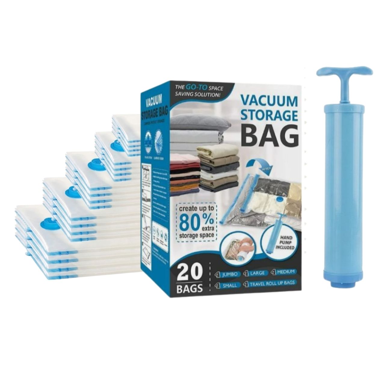 Vakumske vrečke za shranjevanje oblačil, SpaceBags - Image 8