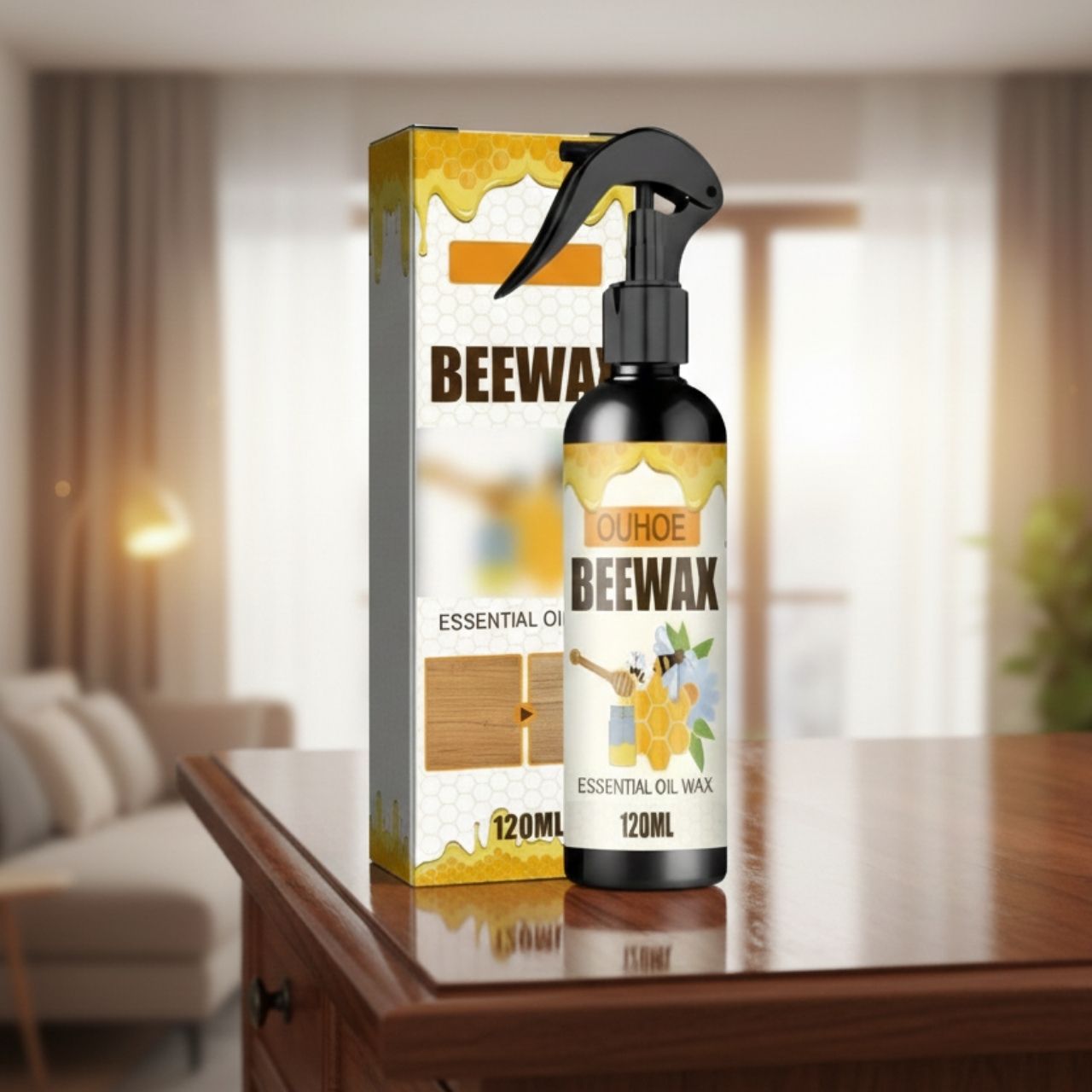 SprayBee, naravni sprej za čiščenje in obnovo lesenih površin - Image 6