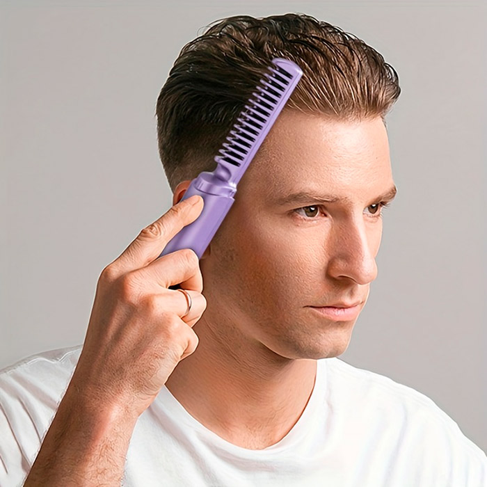 StraightHair, prenosni likalnik za lase v obliki glavnika - Image 8