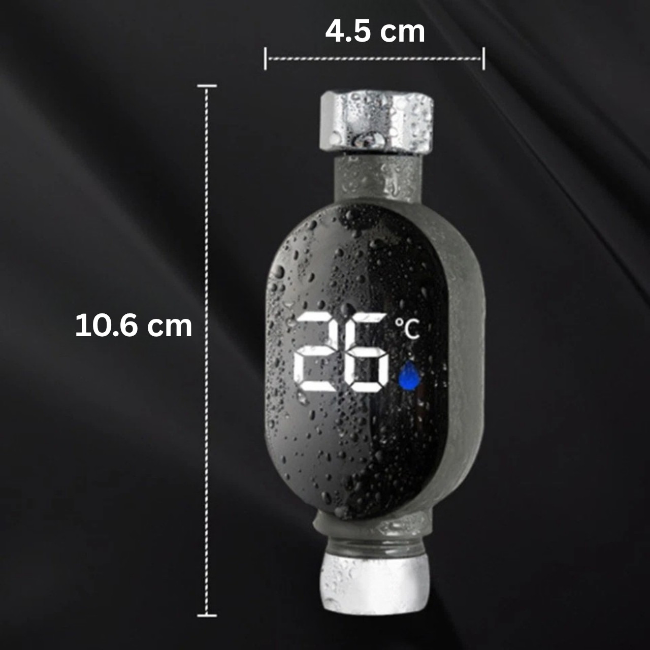 ThermFlow, pametni LED tuš termometer - Image 2