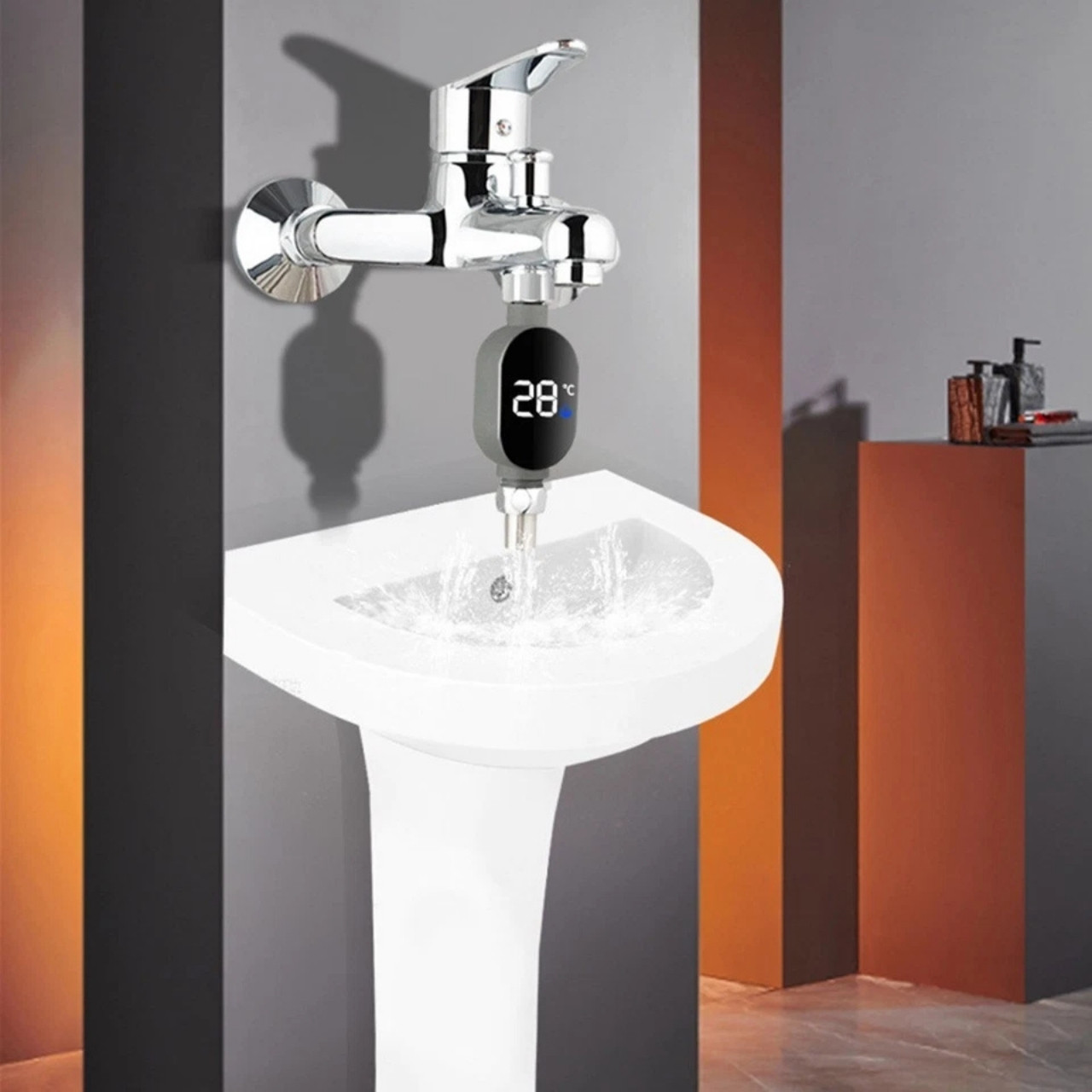 ThermFlow, pametni LED tuš termometer - Image 3