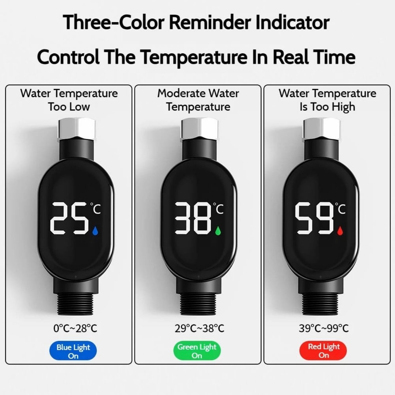 ThermFlow, pametni LED tuš termometer - Image 8