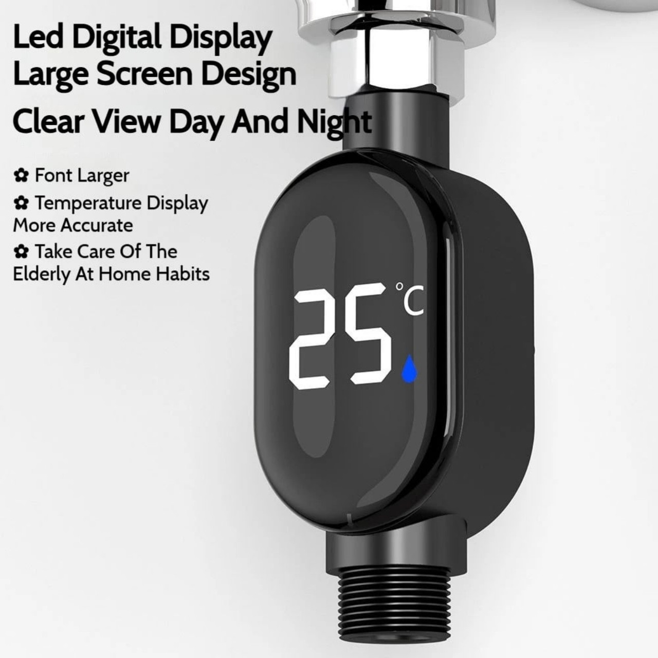 ThermFlow, pametni LED tuš termometer - Image 9